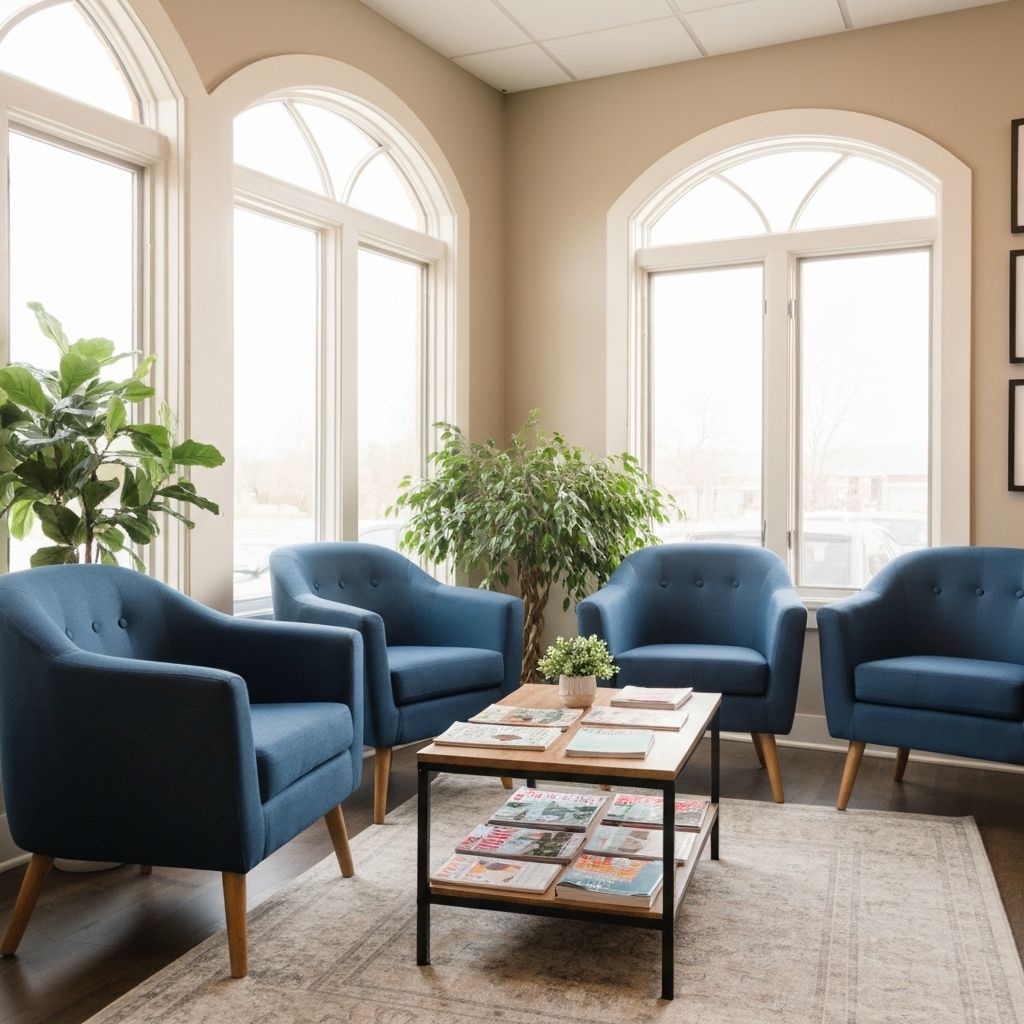 Wartebereich der Praxis